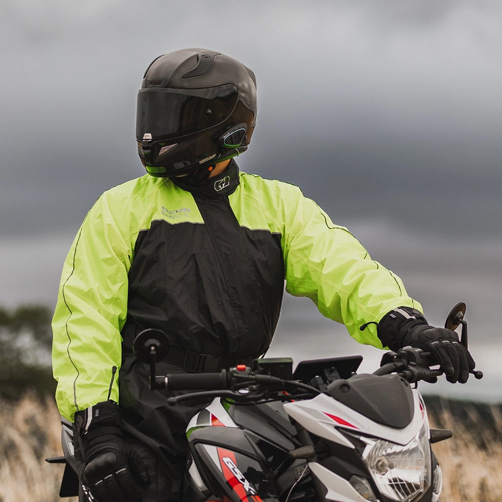 OXFORD RAINSEAL OVERSUIT - BLACK YELLOW - Image 19