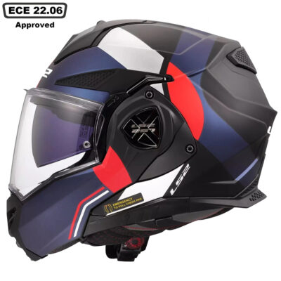 LS2 FF901 ADVANT X HELMET – ULTRA BLUE RED