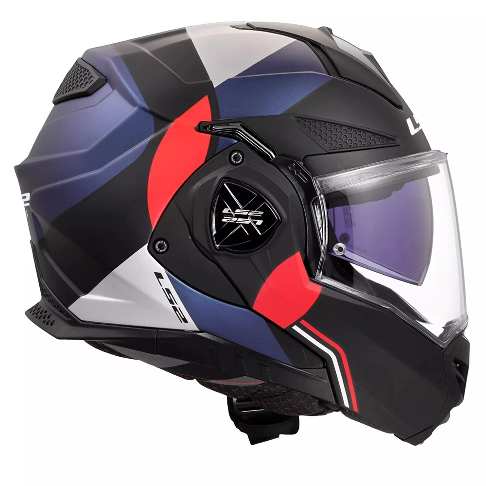 LS2 FF901 ADVANT X HELMET - ULTRA BLUE RED - Image 5