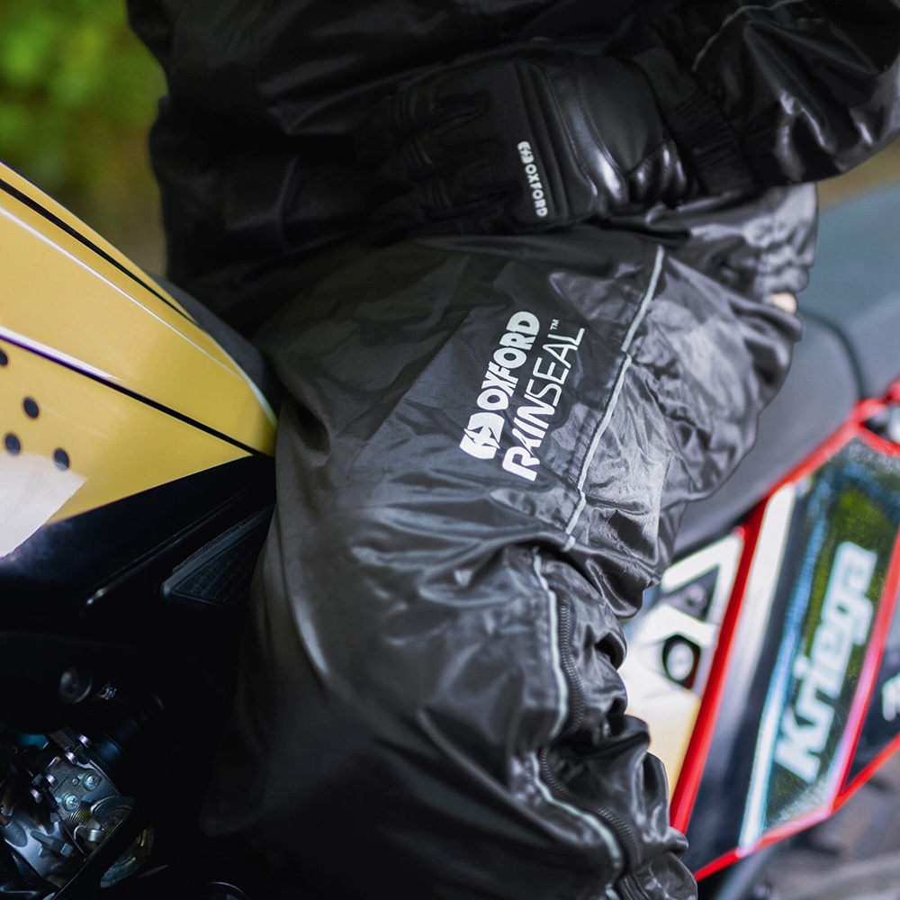 OXFORD RAINSEAL WATERPROOF ALL WEATHER OVER JACKET BLACK & BLACK TROUSER - Image 20