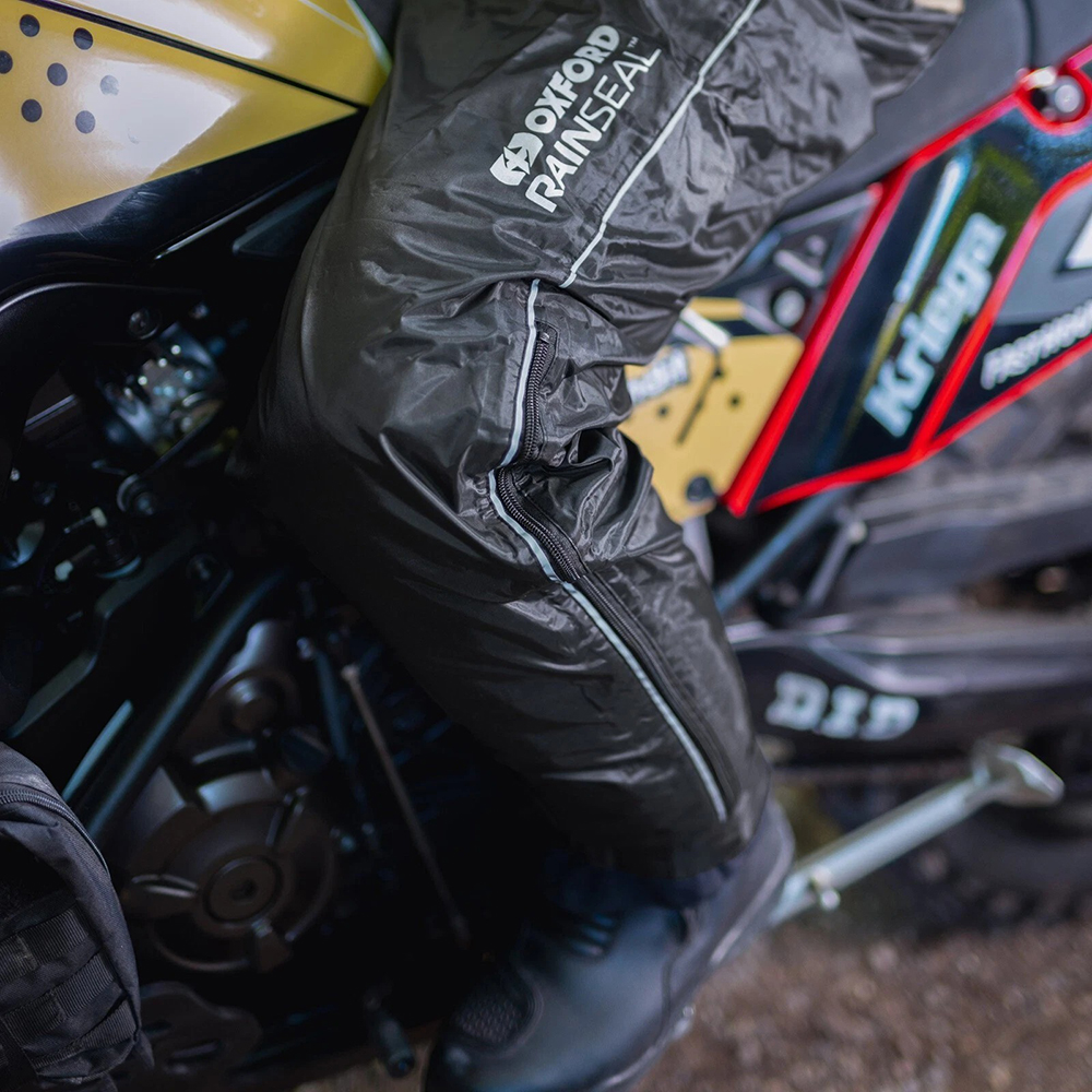 OXFORD RAINSEAL WATERPROOF ALL WEATHER OVER JACKET BLACK & BLACK TROUSER - Image 21