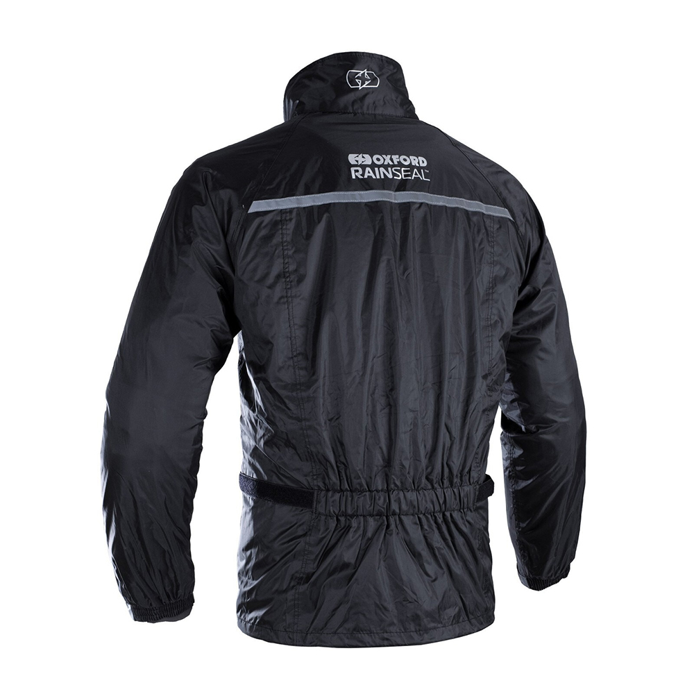 OXFORD RAINSEAL WATERPROOF ALL WEATHER OVER JACKET BLACK & BLACK TROUSER - Image 3