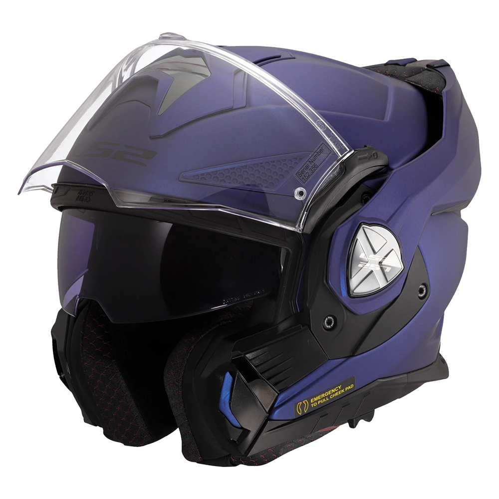 LS2 FF901 ADVANT X HELMET - NAVY BLUE - Image 2