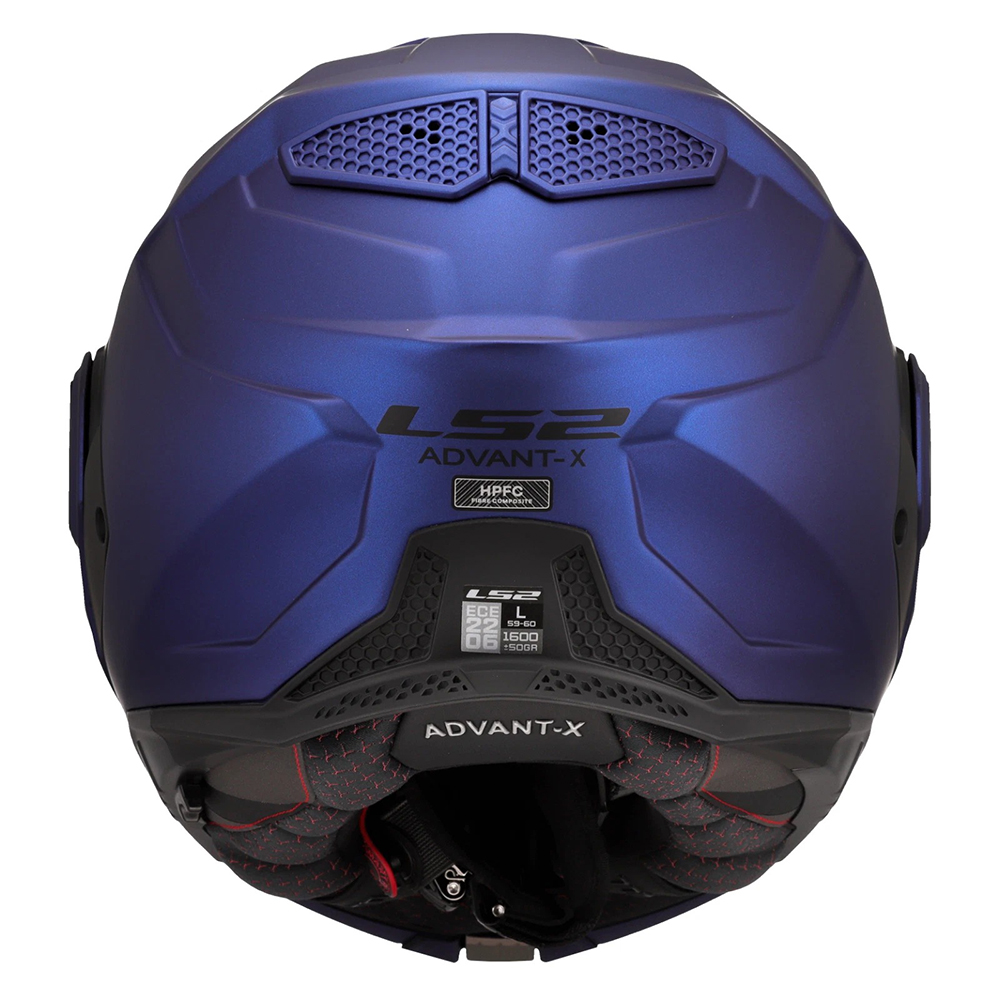 LS2 FF901 ADVANT X HELMET - NAVY BLUE - Image 8