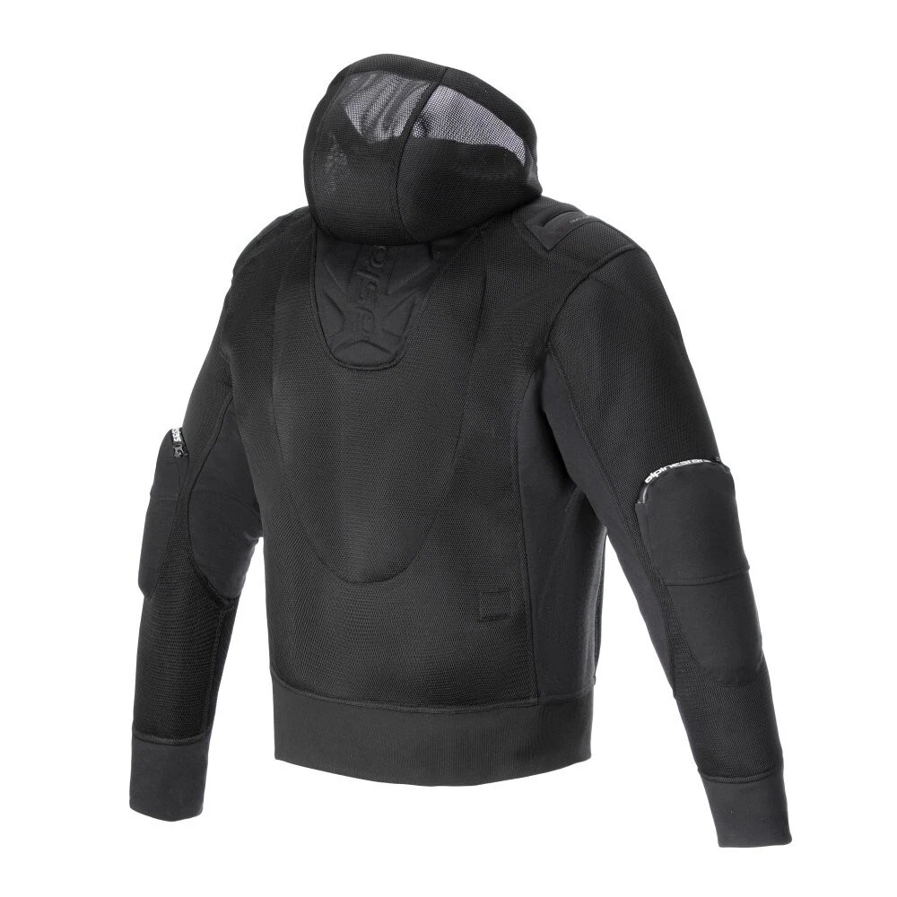 ALPINESTARS MOFLOW AIR TECH MENS HOODIE - BLACK / GREY - Image 4