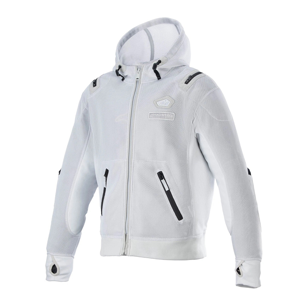 ALPINESTARS MOFLOW AIR TECH MENS HOODIE - BLACK / GREY - Image 3