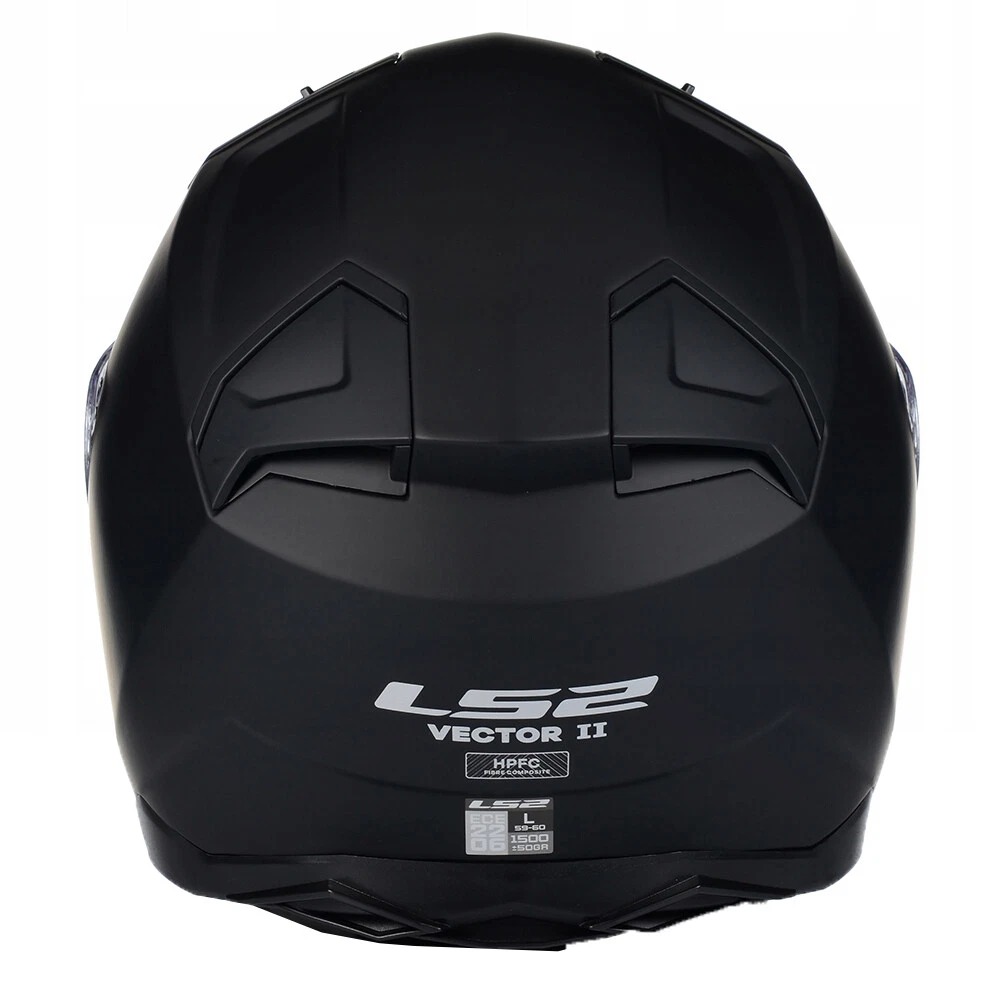 LS2 FF811 VECTOR II HELMET WITH CARDO INTERCOM - MATT BLACK - Image 5