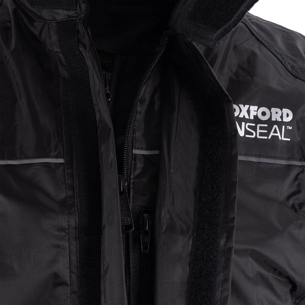 OXFORD RAINSEAL THERMAL OVER JACKET - BLACK - Image 5
