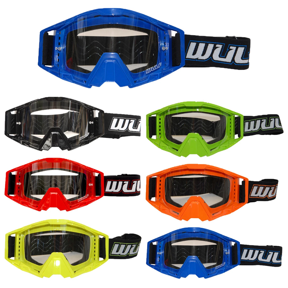 WULFSPORT ADULT MOTOCROSS OFF ROAD GOGGLES
