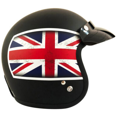 VIPER RS-05 SLIM OPEN FACE HELMET – UNION JACK MATT