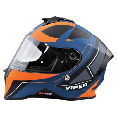 VIPER RS55 FULL FACE HELMET – CYCLONE ORANGE