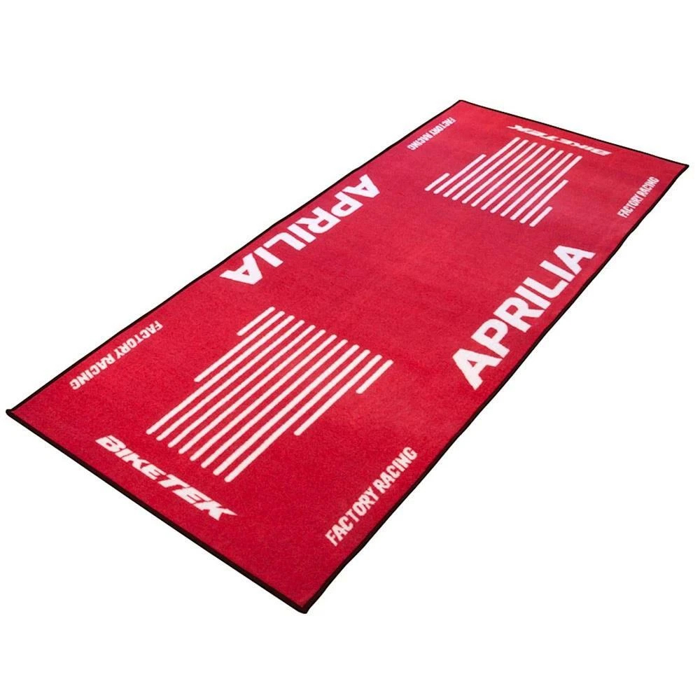 BIKETEK SERIES 3 APRILIA LOGO GARAGE MAT - 190 X 80cm