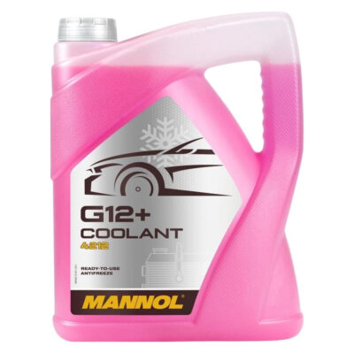 MANNOL COOLANT ANTIFREEZE G12+ RED READY MIXED – 5L