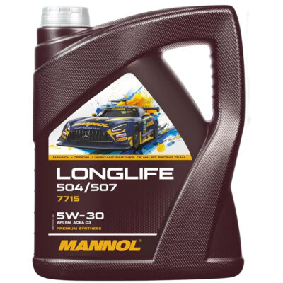 MANNOL LONGLIFE 5W30 504/507 C3 ENGINE OIL FULLY SYNTHETIC – 5L