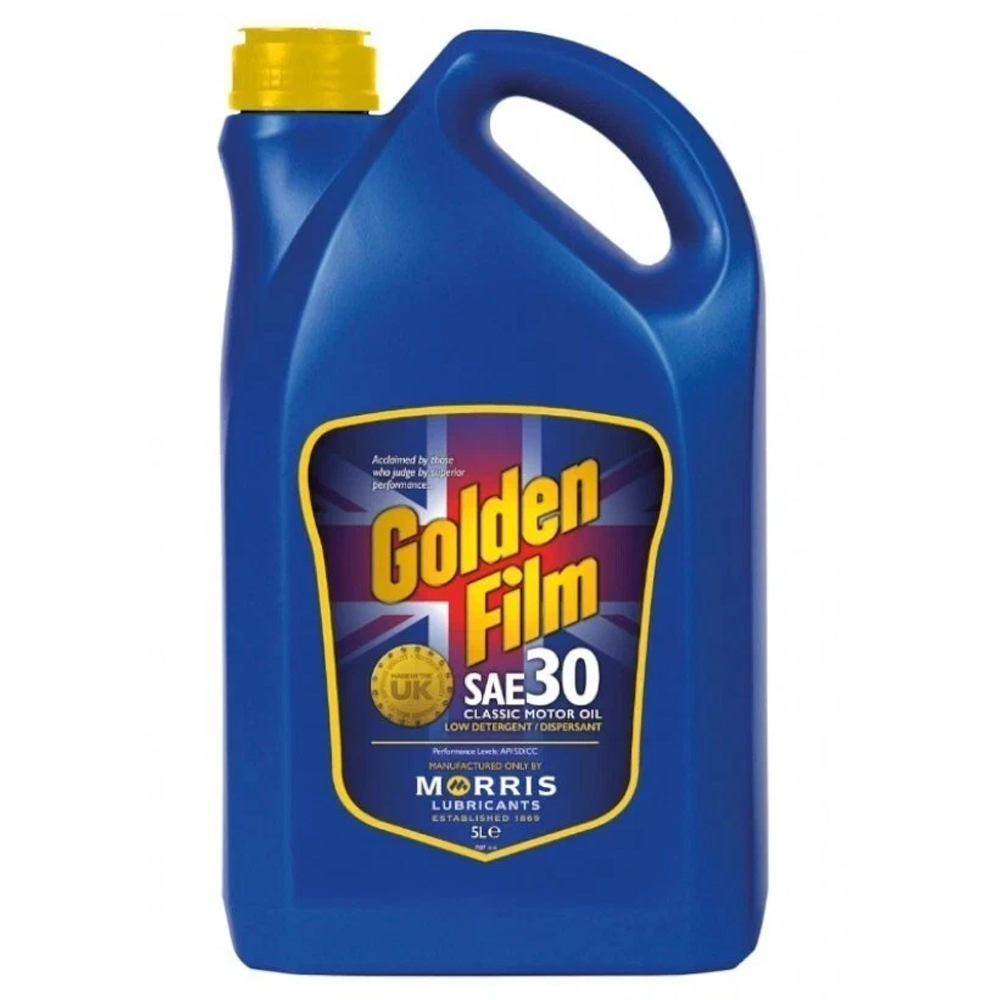 Morris Lubricants Golden Film SAE 30 Classic - 5LTR - Image 5