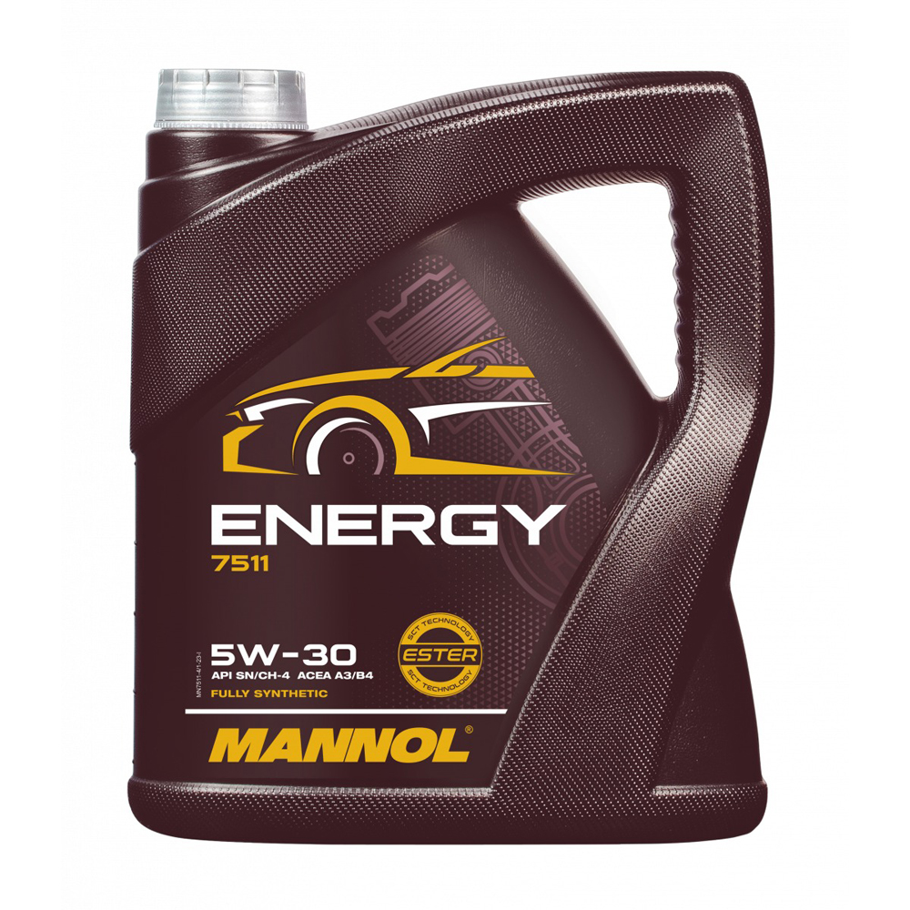 MANNOL ENERGY 5W-30 FULLY SYNTHETIC ENGINE OIL - 5L - Image 4