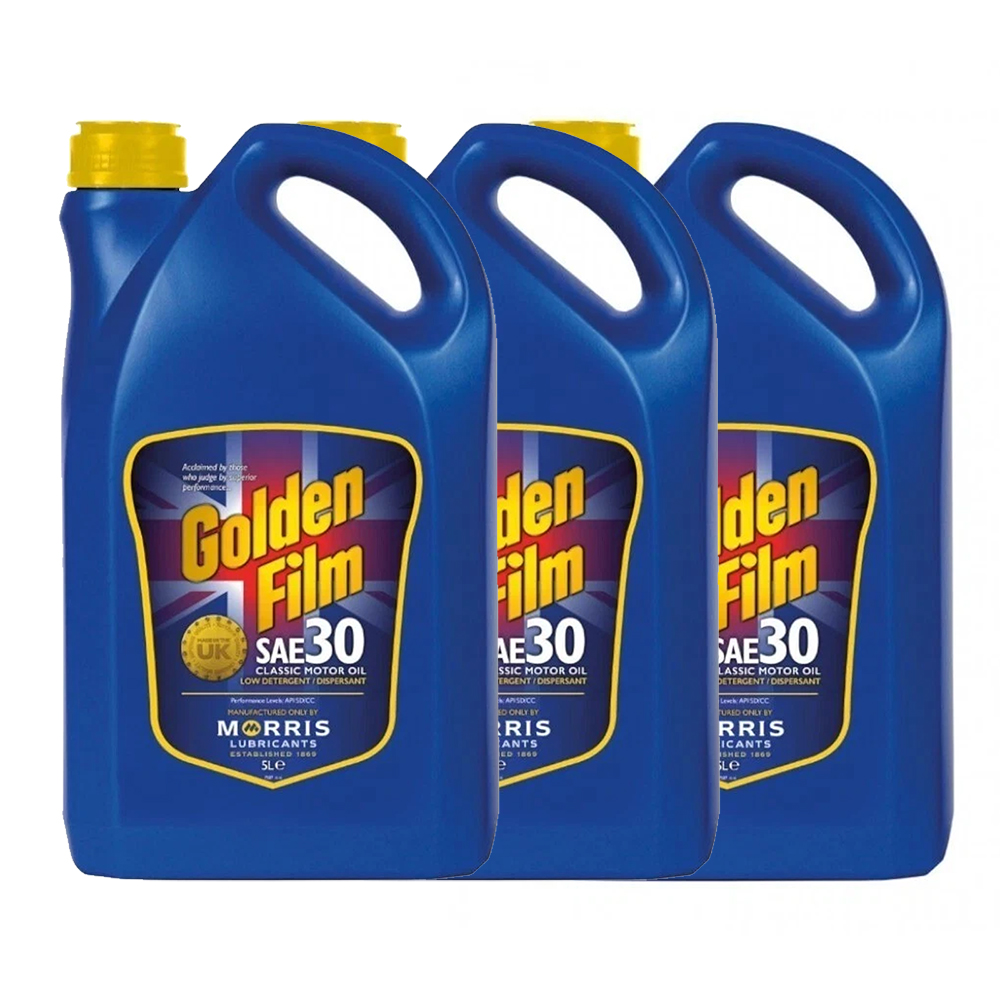 Morris Lubricants Golden Film SAE 30 Classic - 5LTR - Image 3