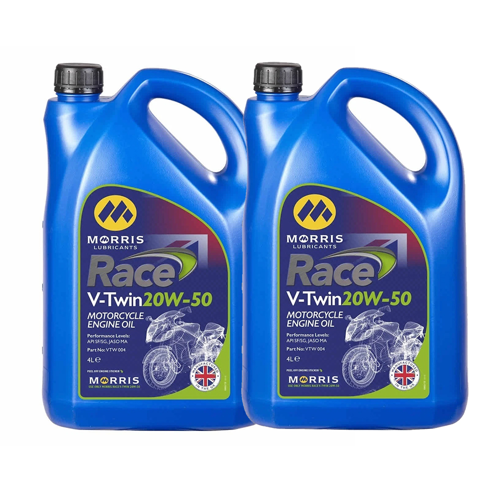 Morris Lubricants RACE V-TWIN 20W-50 - 4LTR - Image 4