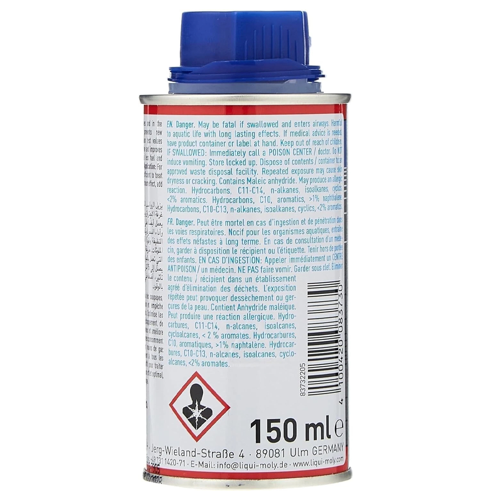 LIQUI MOLY VALVE CLEANER FUEL SYSTEM ADDITIVE - 150ML - Image 7