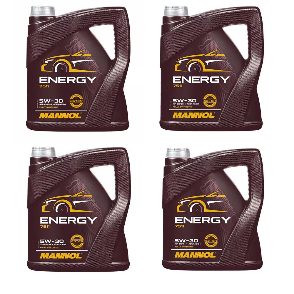 MANNOL ENERGY 5W-30 FULLY SYNTHETIC ENGINE OIL - 5L