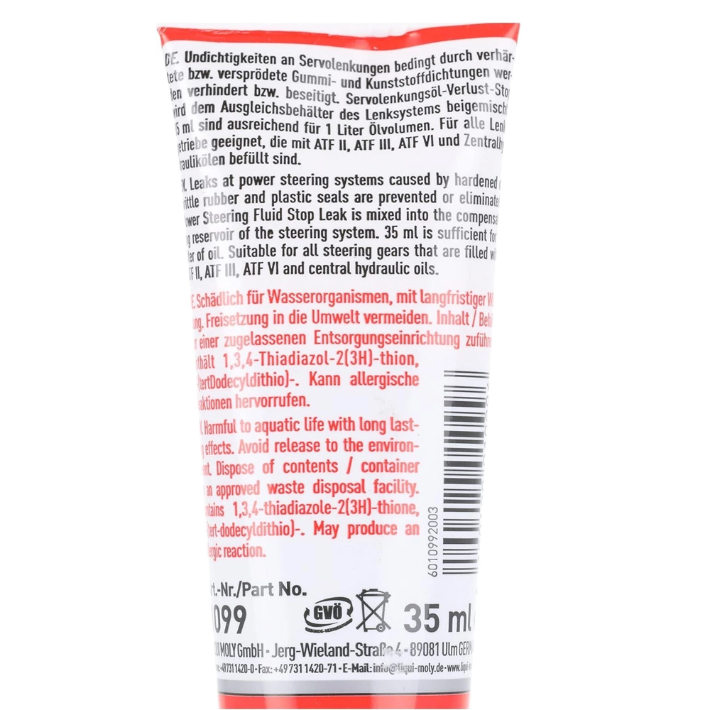 LIQUI MOLY POWER STEERING OIL LEAK STOP - 35ML - Image 7