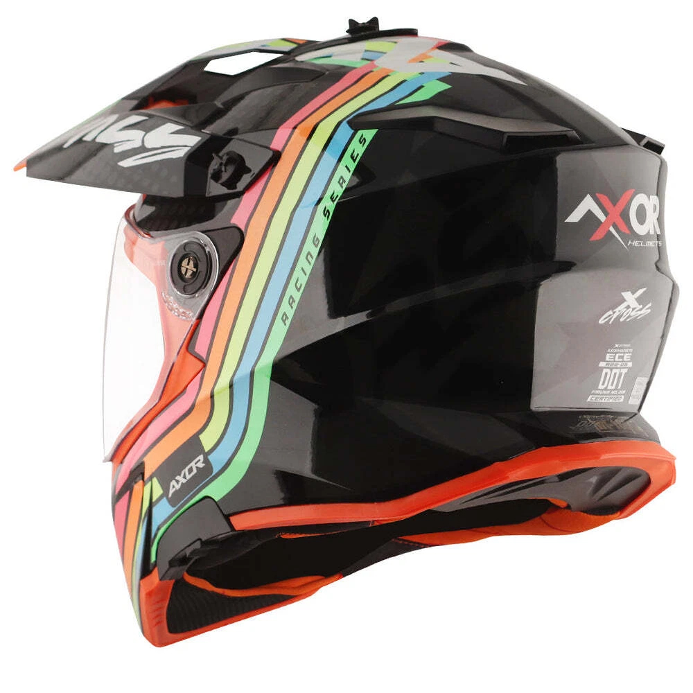 AXOR X-CROSS ADVANTURE HELMET-MULTICOLOR - Image 3