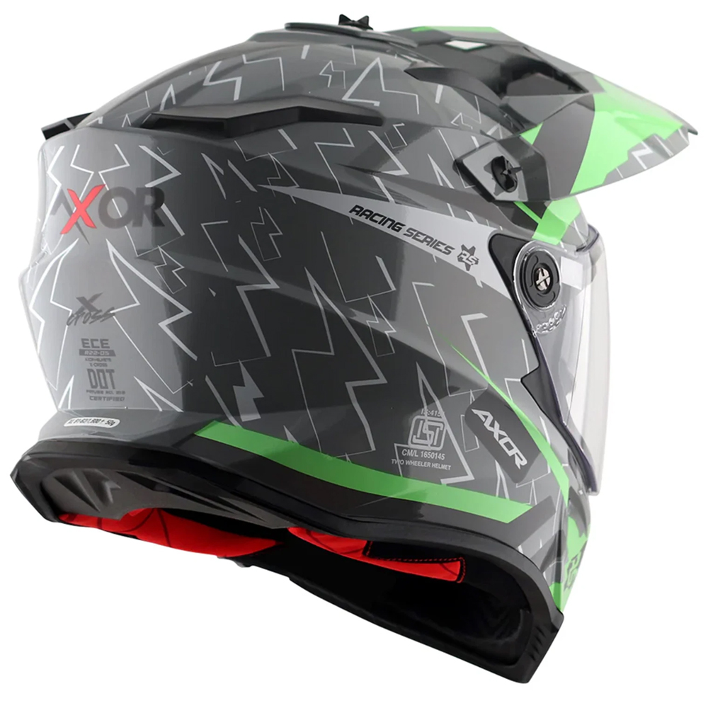 AXOR X-CROSS ADVANTURE HELMET-MULTICOLOR - Image 9