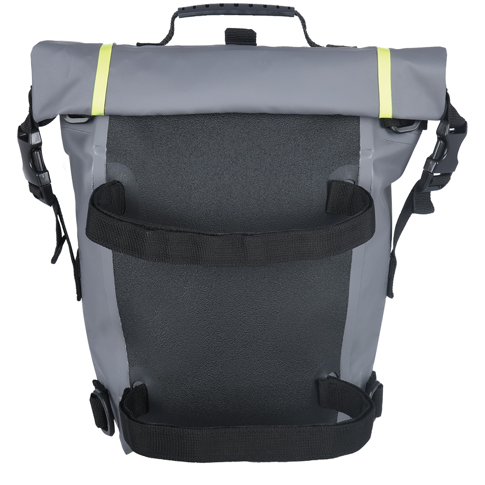 Oxford Aqua T8 Tail Bag - Black/Grey/Fluo - Image 3