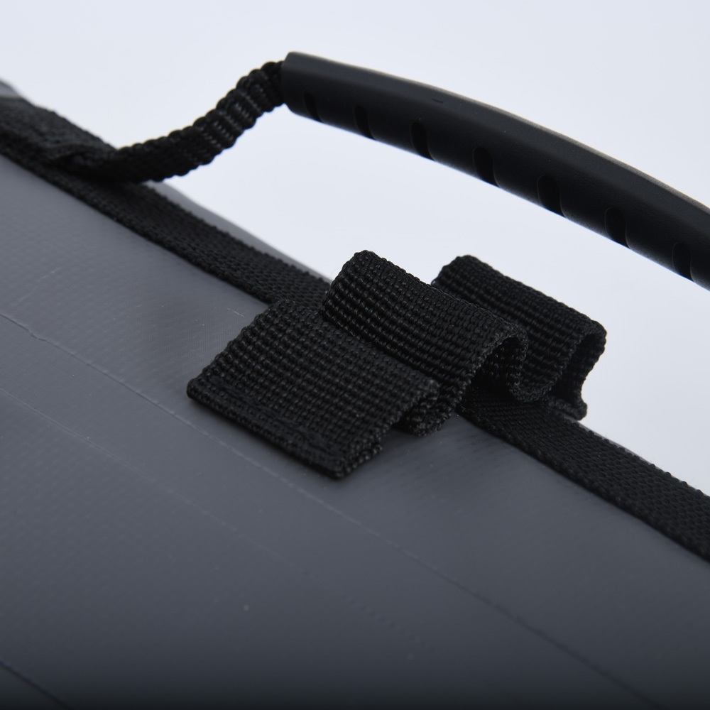 Oxford Aqua T8 Tail Bag - Black/Grey/Fluo - Image 4