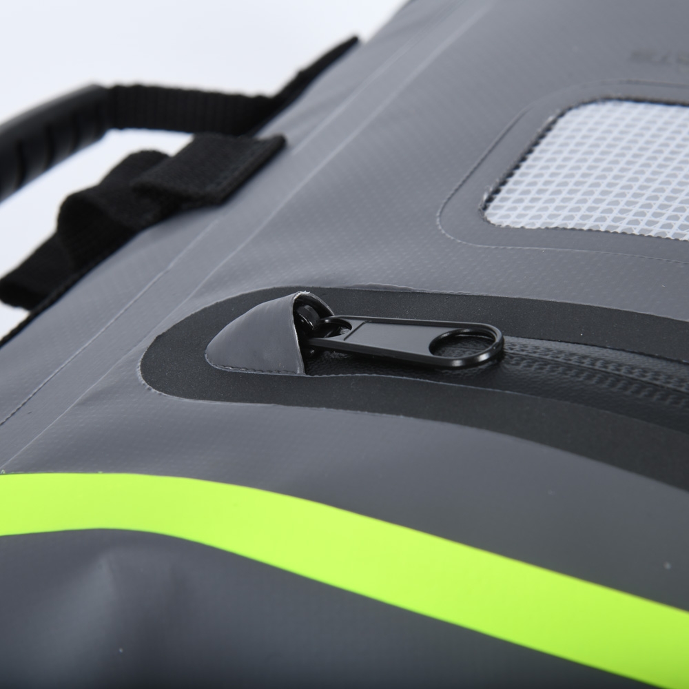 Oxford Aqua T8 Tail Bag - Black/Grey/Fluo - Image 5