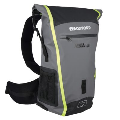 Oxford Aqua B-25 Hydro Backpack – Black/Grey/Fluo