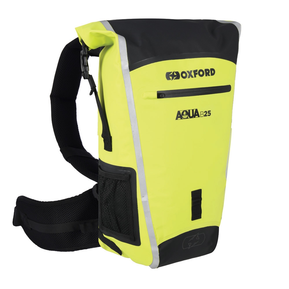Oxford Aqua B-25 Hydro Backpack - Black/Fluo - Image 2