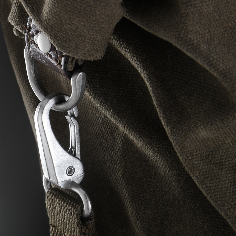 Oxford Heritage Roll Bag Khaki 30L - Image 3