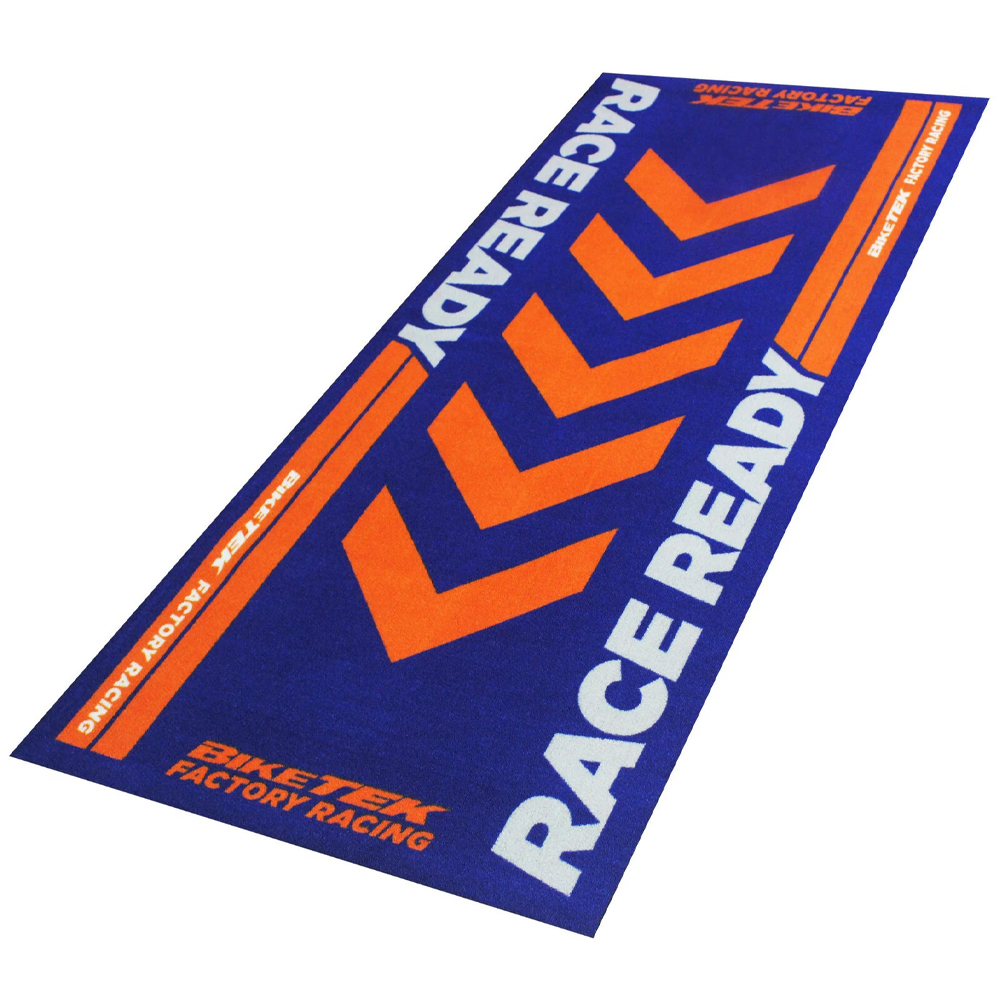 BIKETEK GARAGE MAT SERIES 4 ORANGE - 190 x 80 cm
