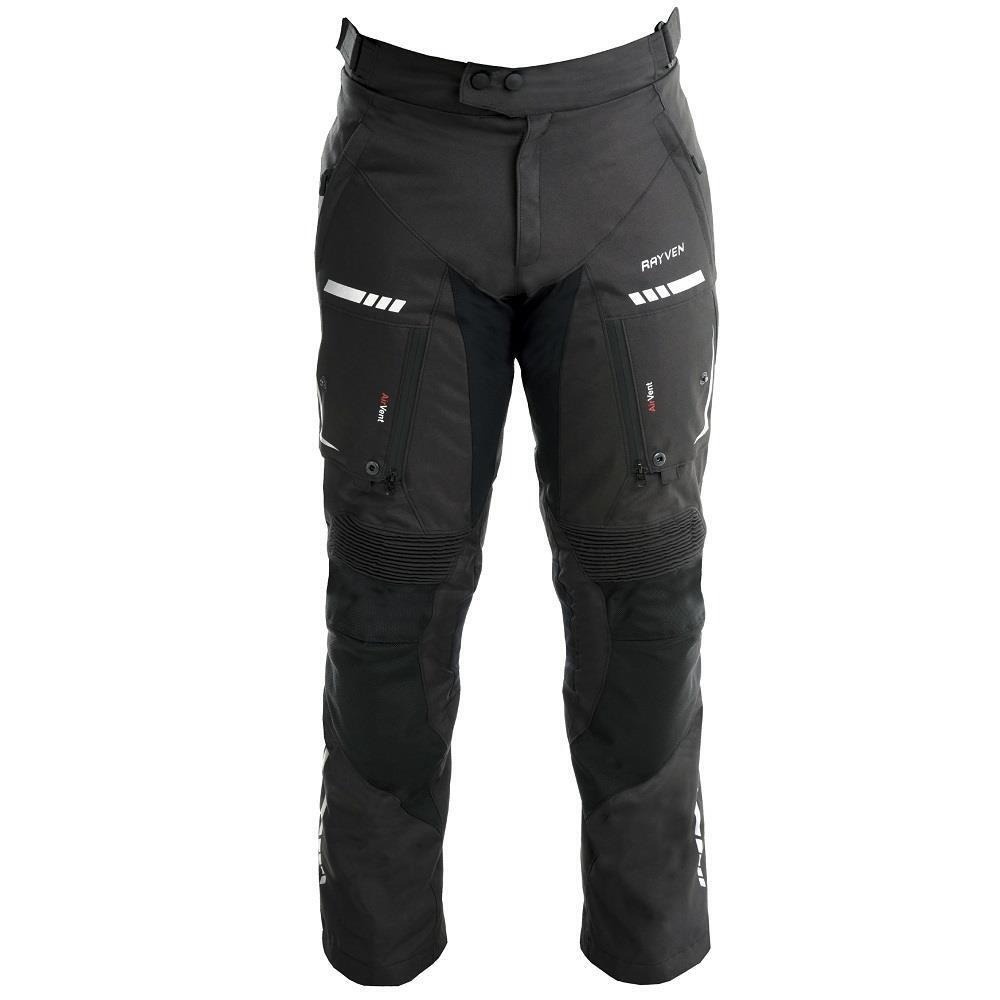 RAYVEN ROAD MENS WATERPROOF PANTS - BLACK - Image 2
