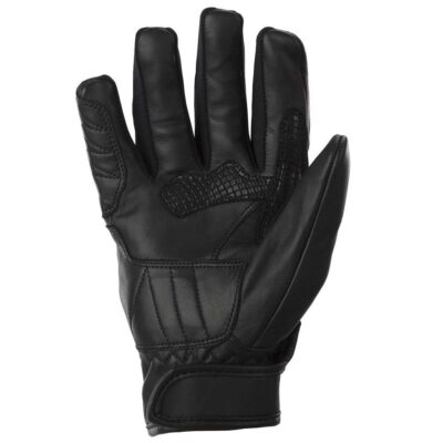 RAYVEN ROCKLAND MENS LEATHER GLOVES – BLACK