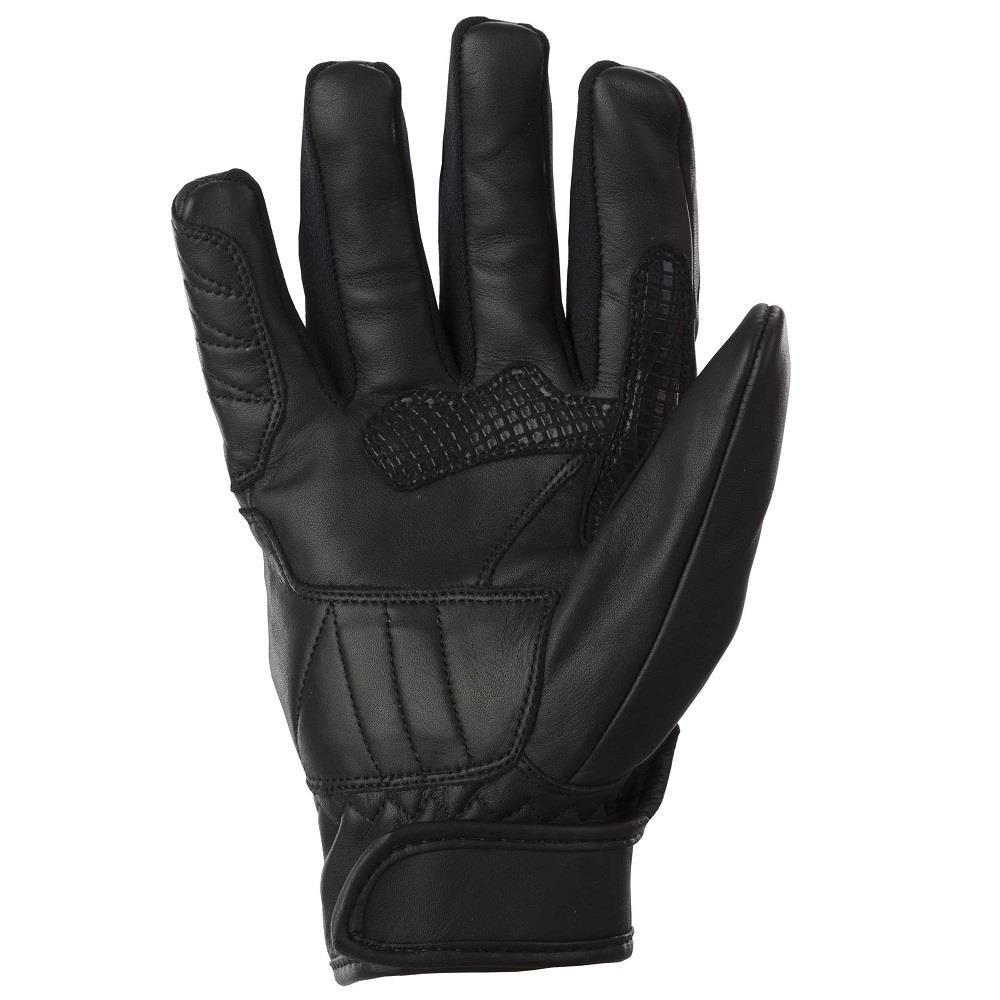 RAYVEN ROCKLAND MENS LEATHER GLOVES - BLACK - Image 2