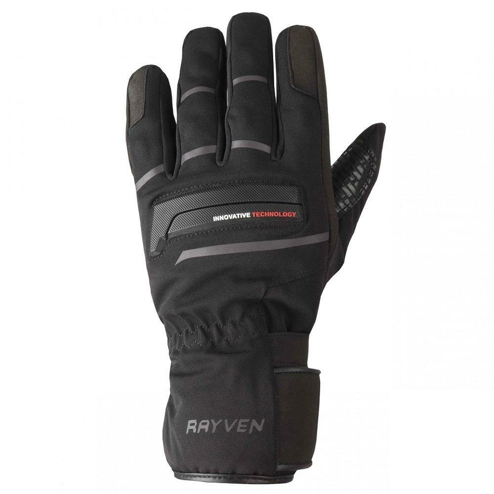 RAYVEN HUNZA MENS THERMAL WP GLOVES - BLACK - Image 2