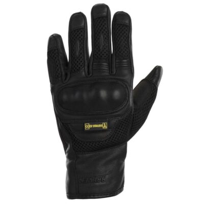 RAYVEN BLOCK ISLAND MENS LEATHER GLOVES – BLACK