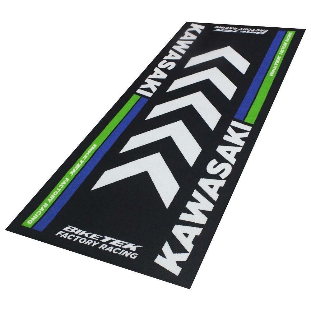 Biketek GARAGE MAT SERIES 4 KAWASAKI - 190 x 80 cm