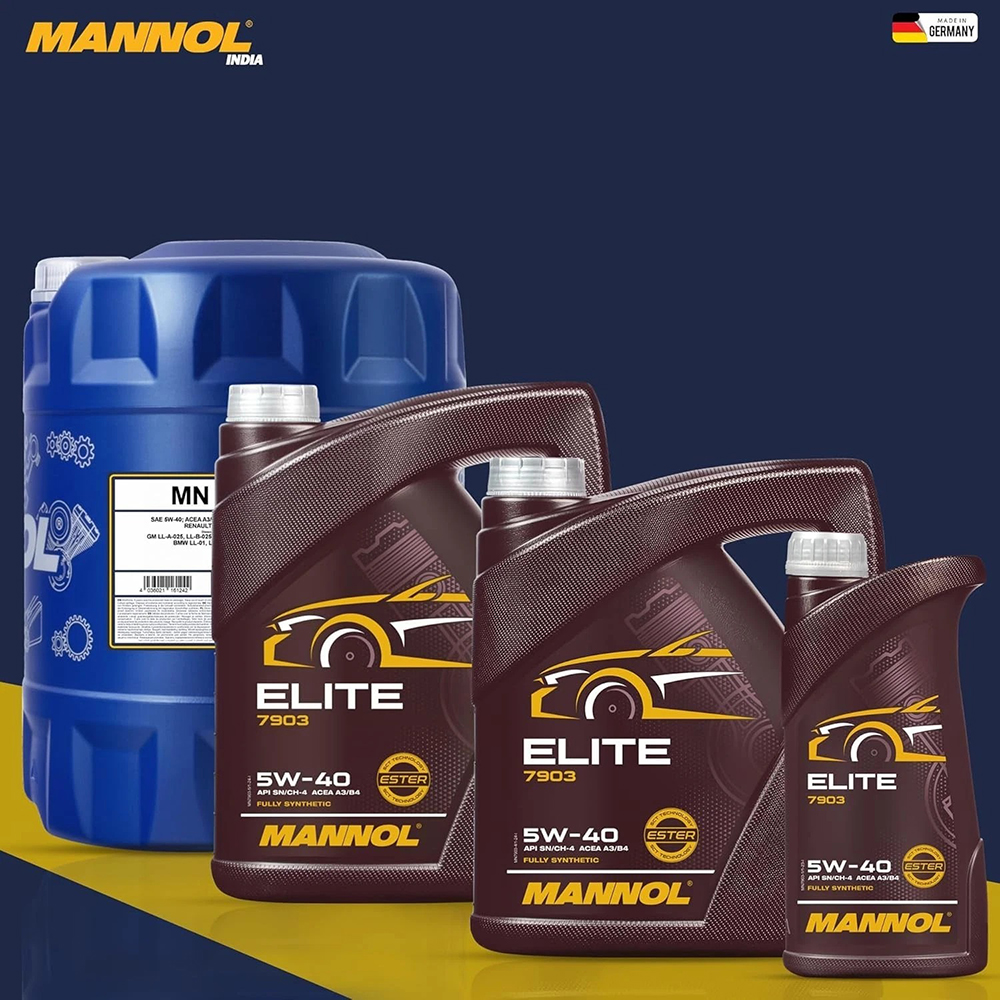 MANNOL ELITE 5W-40 A3/B4 FULLY SYNTHETIC ENGINE OIL - 5L - Image 8