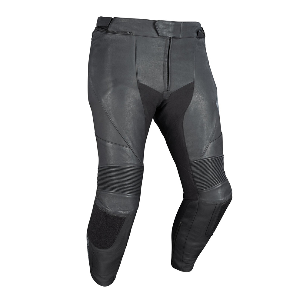 OXFORD CYPHER 1.0 MENS LEATHER PANTS - STEALTH BLACK - Image 2