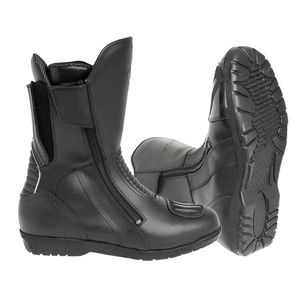 Diora Boots STRADA MENS LONG WATERPROOF BOOTS - BLACK