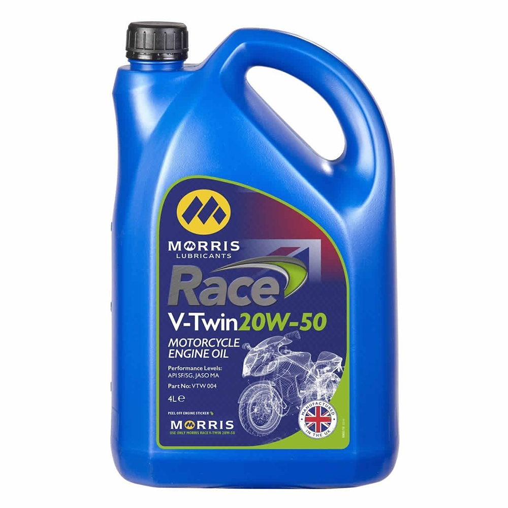 Morris Lubricants RACE V-TWIN 20W-50 - 4LTR - Image 5