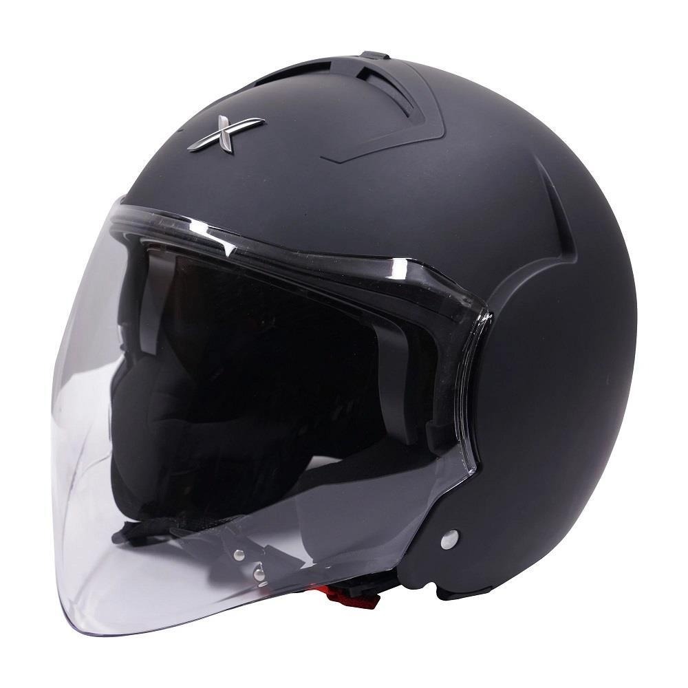 AXOR STRIKER OPEN FACE HELMET - MATT BLACK