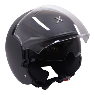 AXOR STRIKER OPEN FACE HELMET – MATT BLACK