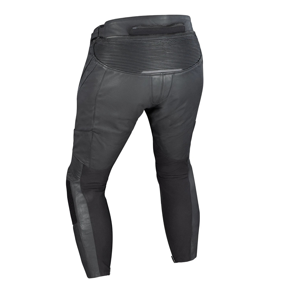 OXFORD CYPHER 1.0 MENS LEATHER PANTS - STEALTH BLACK - Image 3