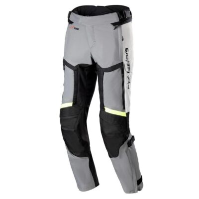 ALPINESTARS BOGOTA PRO DRYSTAR PANTS – BLACK \ ICE DARK GREY YELLOW FLUO