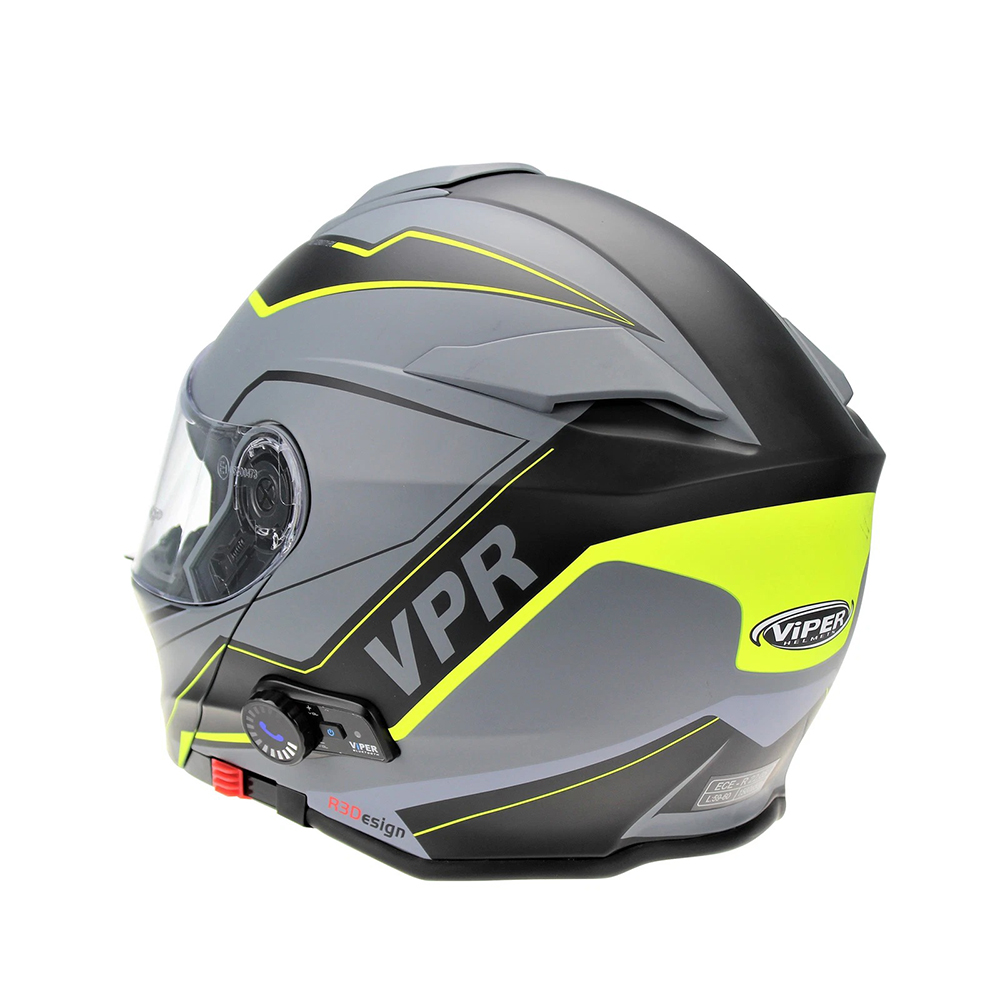 VIPER RS-V171 BLINC BLUETOOTH FLIPFRONT HELMET - Image 8
