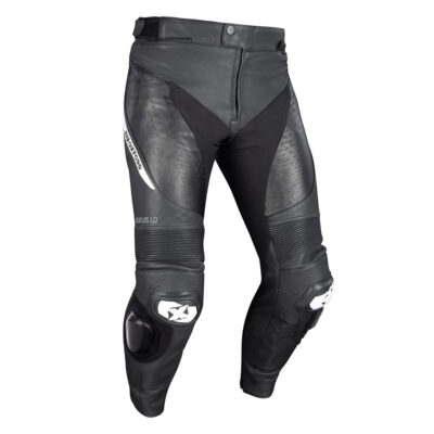 OXFORD NEXUS 1.0 LEATHER MENS PANT – BLACK WHITE \ STEALTH BLACK